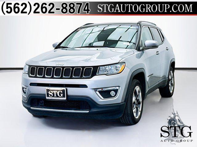 used 2021 Jeep Compass car, priced at $17,771