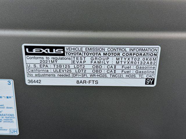 used 2021 Lexus NX 300 car, priced at $27,275