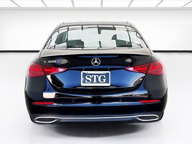 used 2023 Mercedes-Benz C-Class car, priced at $35,800