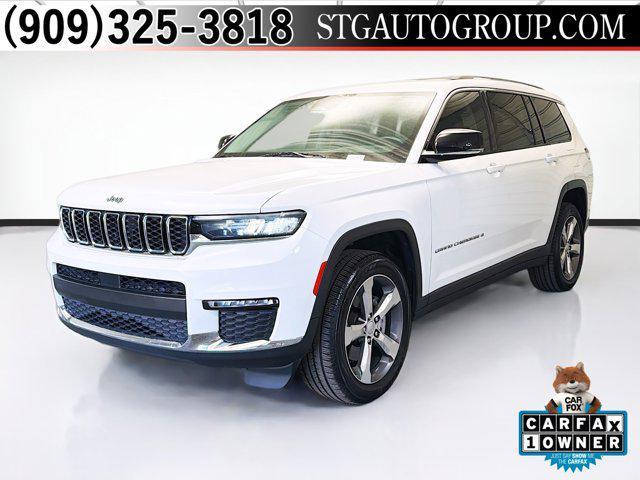 used 2021 Jeep Grand Cherokee L car, priced at $25,200