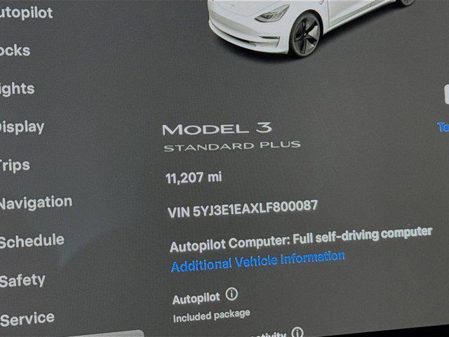 used 2020 Tesla Model 3 car, priced at $23,850