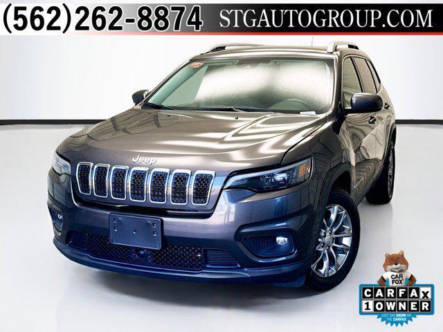 used 2021 Jeep Cherokee car, priced at $19,499