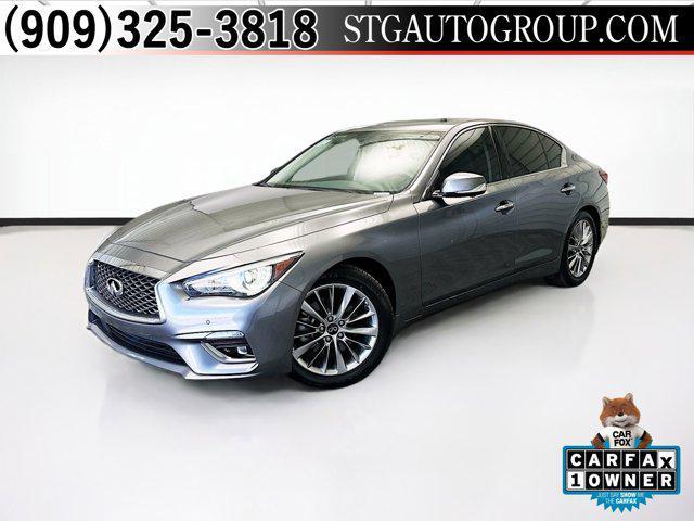 used 2021 INFINITI Q50 car, priced at $26,998