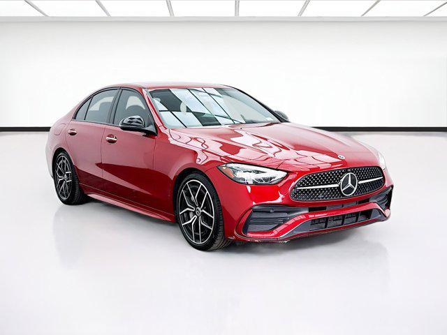 used 2022 Mercedes-Benz C-Class car, priced at $29,988