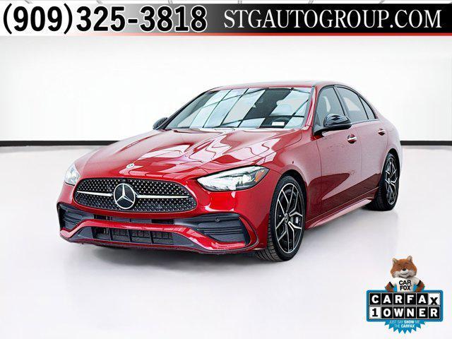 used 2022 Mercedes-Benz C-Class car, priced at $30,450