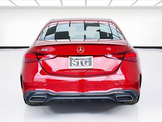 used 2022 Mercedes-Benz C-Class car, priced at $29,988
