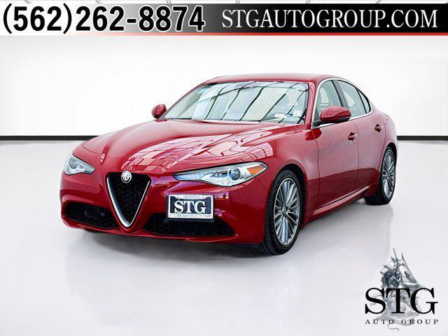 used 2018 Alfa Romeo Giulia car, priced at $15,540