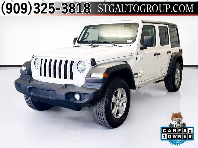 used 2022 Jeep Wrangler Unlimited car, priced at $27,700