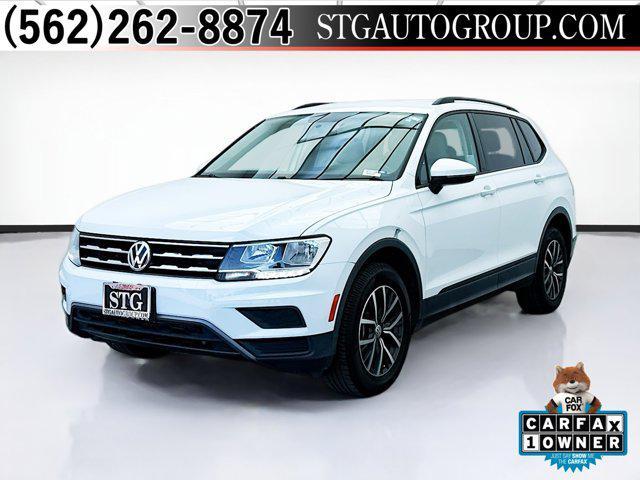 used 2021 Volkswagen Tiguan car, priced at $13,880