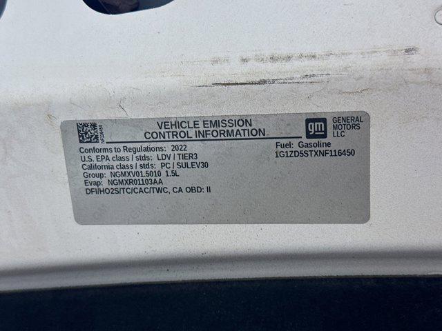 used 2022 Chevrolet Malibu car, priced at $15,888