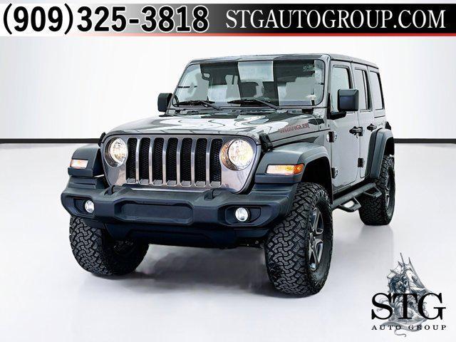 used 2018 Jeep Wrangler Unlimited car, priced at $25,389