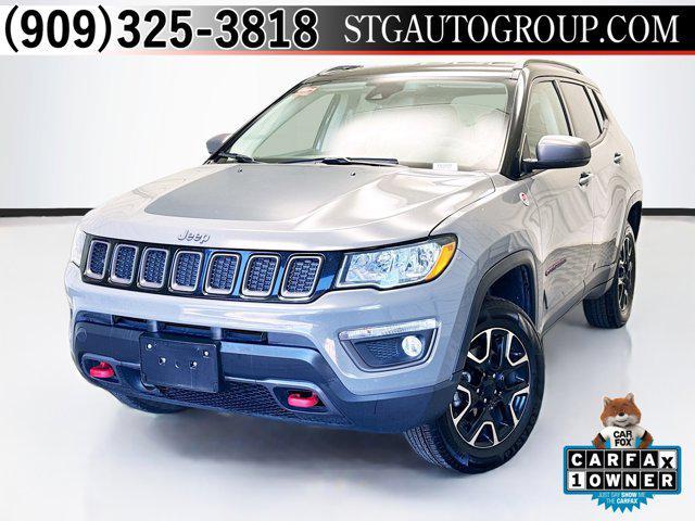 used 2021 Jeep Compass car, priced at $18,688