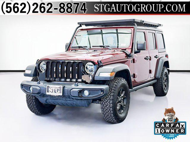 used 2022 Jeep Wrangler car, priced at $30,995