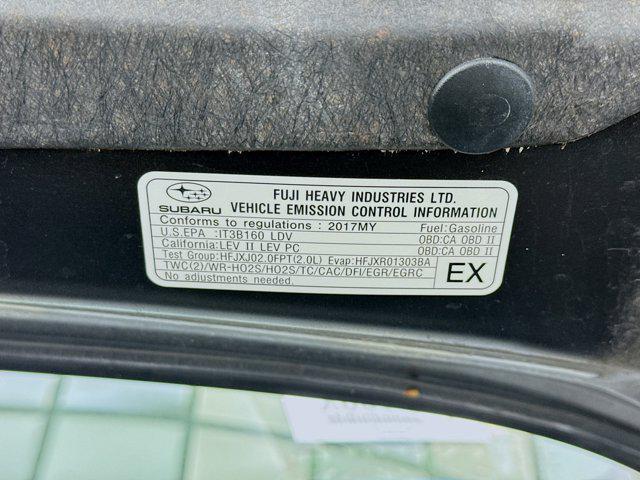used 2017 Subaru WRX car, priced at $13,478