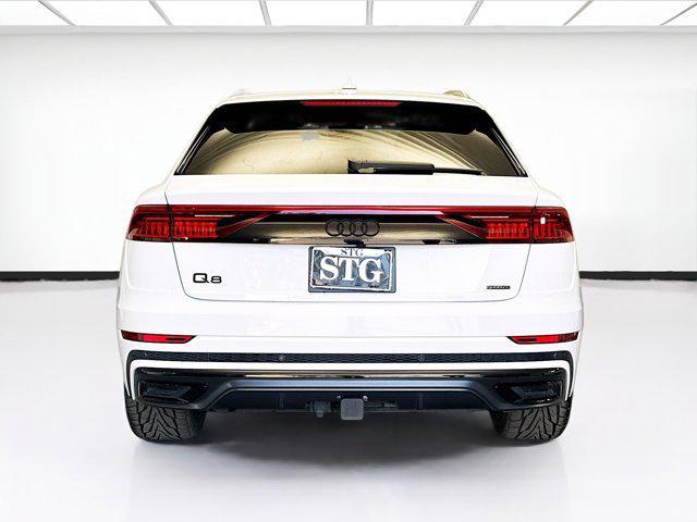 used 2021 Audi Q8 car, priced at $44,850
