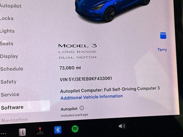 used 2019 Tesla Model 3 car, priced at $18,850