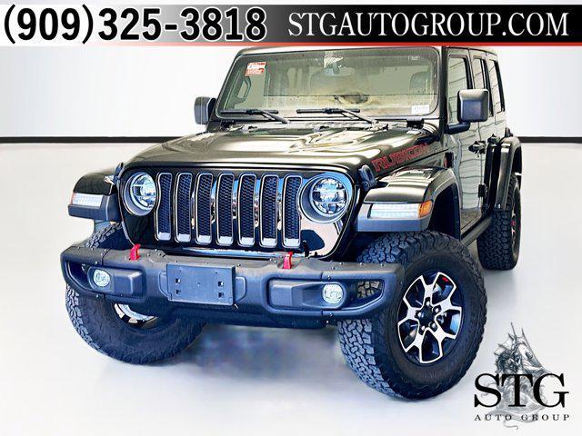 used 2022 Jeep Wrangler Unlimited car, priced at $45,500