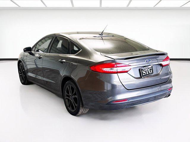 used 2018 Ford Fusion car, priced at $10,850