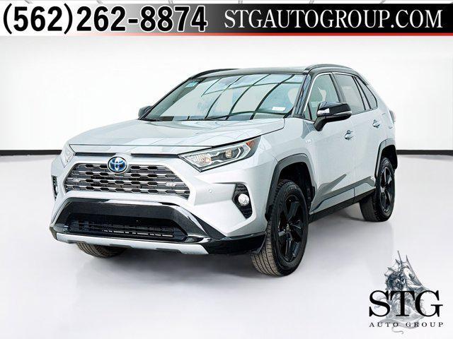 used 2021 Toyota RAV4 Hybrid car, priced at $31,199