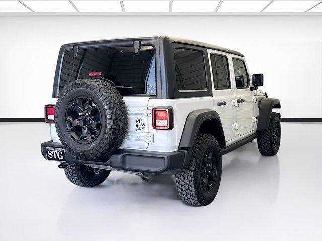 used 2022 Jeep Wrangler Unlimited car, priced at $28,820