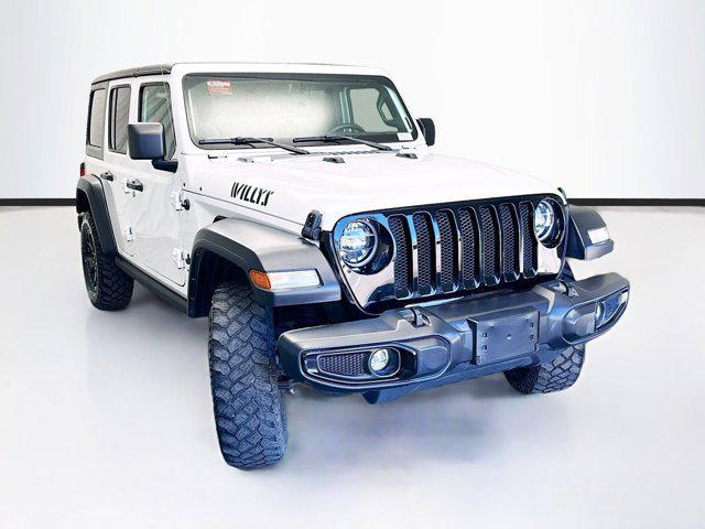 used 2021 Jeep Wrangler car, priced at $28,494