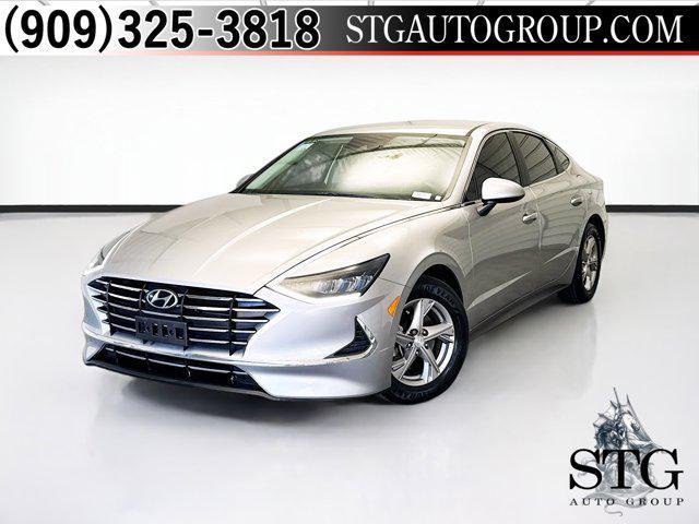 used 2021 Hyundai Sonata car, priced at $18,130