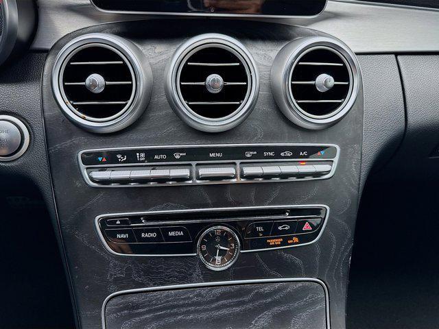 used 2017 Mercedes-Benz C-Class car, priced at $19,535