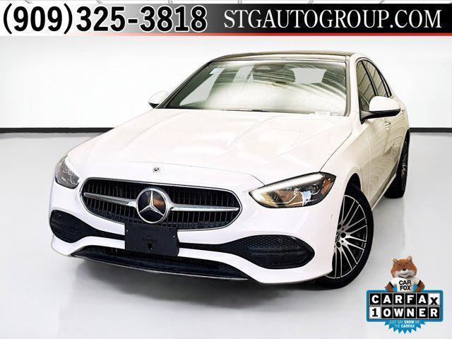 used 2024 Mercedes-Benz C-Class car, priced at $38,999