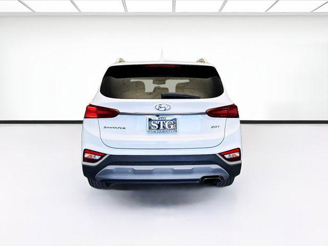 used 2019 Hyundai Santa Fe car, priced at $17,880