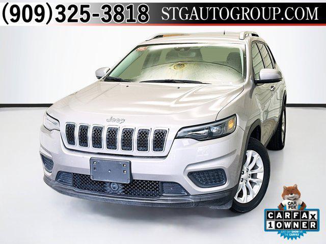 used 2021 Jeep Cherokee car, priced at $17,917