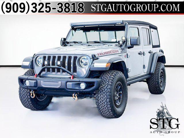 used 2021 Jeep Wrangler Unlimited car, priced at $37,800