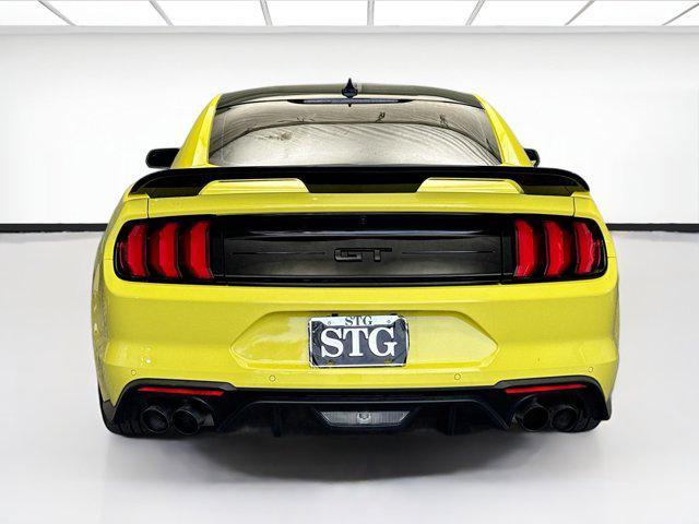 used 2021 Ford Mustang car, priced at $33,222