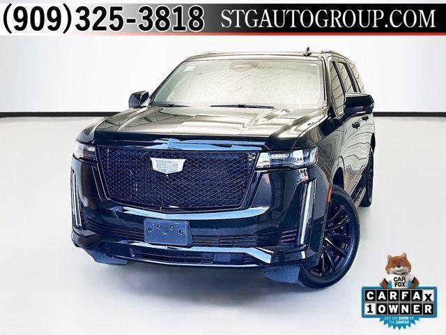 used 2021 Cadillac Escalade ESV car, priced at $71,681