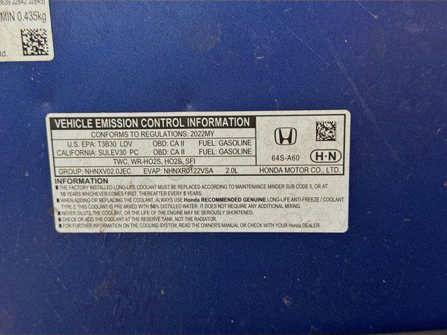 used 2022 Honda Civic car, priced at $19,199
