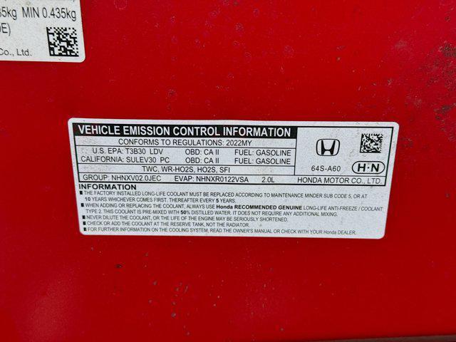 used 2022 Honda Civic car, priced at $23,888