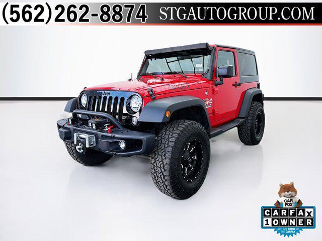 used 2016 Jeep Wrangler car, priced at $21,888