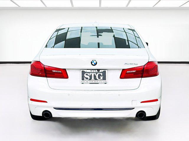 used 2018 BMW 530e car, priced at $16,998