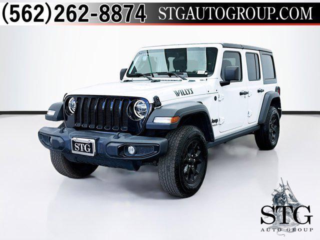 used 2021 Jeep Wrangler car, priced at $25,888