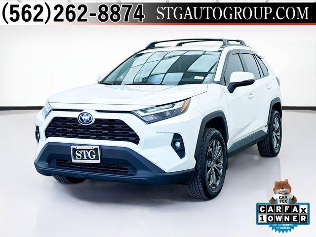 used 2022 Toyota RAV4 Hybrid car, priced at $34,100