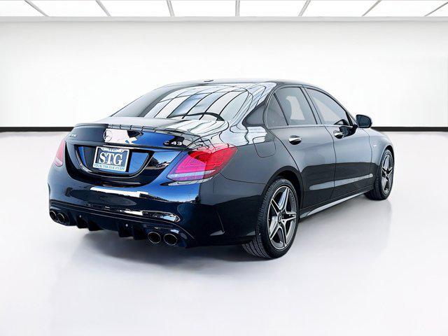 used 2021 Mercedes-Benz AMG C 43 car, priced at $35,679