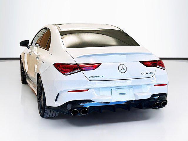 used 2022 Mercedes-Benz AMG CLA 45 car, priced at $46,998