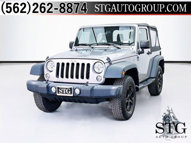 used 2017 Jeep Wrangler car, priced at $17,788