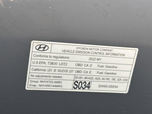 used 2022 Hyundai Santa Fe car, priced at $21,720
