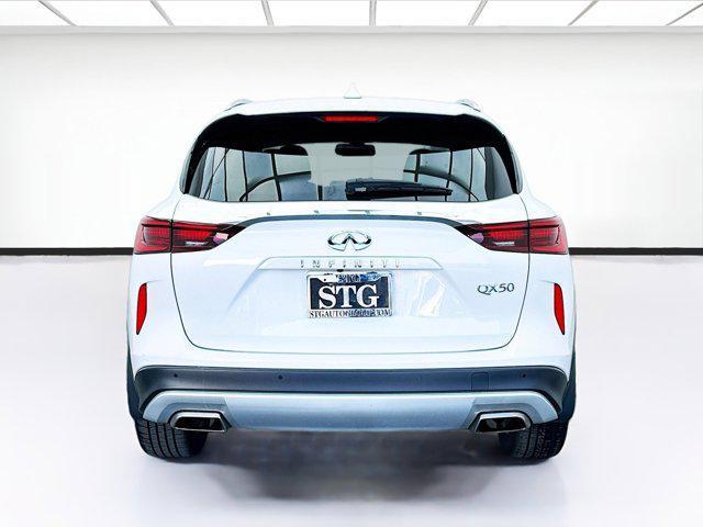 used 2022 INFINITI QX50 car, priced at $27,688
