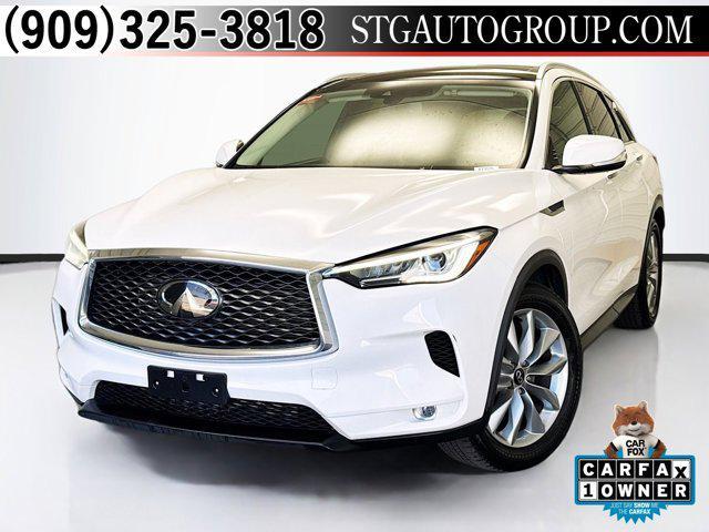 used 2021 INFINITI QX50 car, priced at $25,188