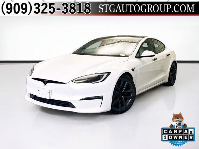 used 2023 Tesla Model S car, priced at $54,977
