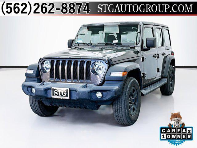 used 2018 Jeep Wrangler Unlimited car, priced at $23,800