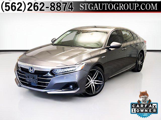 used 2022 Honda Accord Hybrid car, priced at $25,788