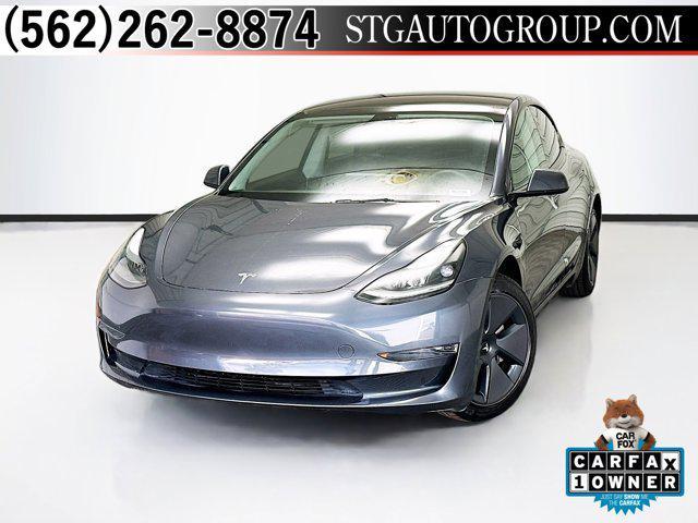 used 2023 Tesla Model 3 car, priced at $25,777