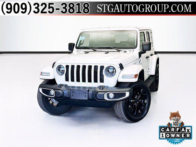 used 2021 Jeep Wrangler Unlimited 4xe car, priced at $29,988